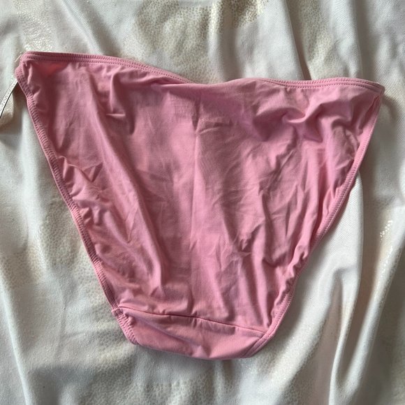 Victoria’s Secret adjustable sides bikini pink underwear panties size medium nwt - Picture 5 of 6